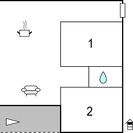Apartment 2 Bedroom In